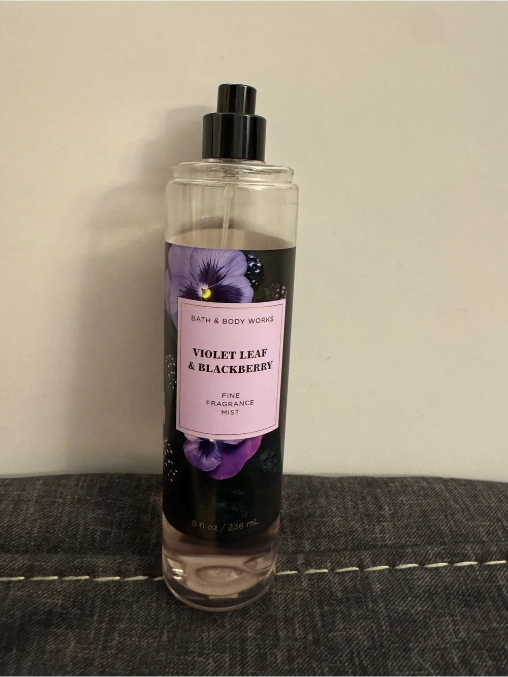 Bath & Body Works Violet Leaf & Blackberry Fine Fragrance Mist 8 Oz J7